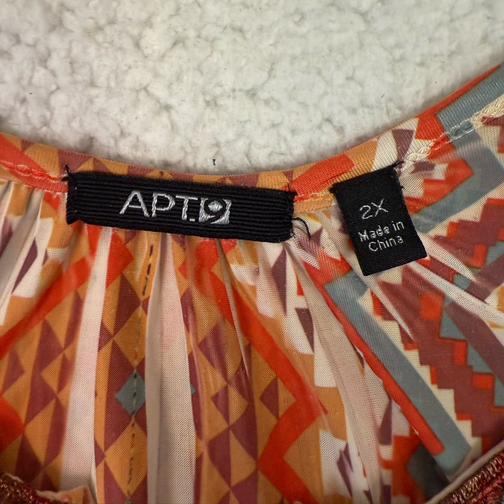 Apt 9 2X blouse - Picture 8 of 9